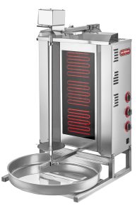 3 RADYANLI ÜSTTEN MOTORLU ELEKTRİKLİ DÖNER OCAK