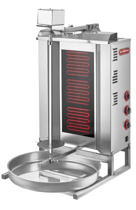 3 RADYANLI ÜSTTEN MOTORLU ELEKTRİKLİ DÖNER OCAK