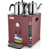 36 LİTRE JUMBO KIRMIZI MODEL ÇAY MAKİNASI