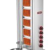 5 RADYANLI ALTTAN MOTORLU DÖNER OCAK