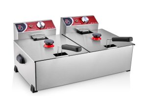 8+8  LT TEKLİ FRİTÖZ MAKİNASI