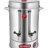 80 BARDAK 9 LİTRE  METAL ÇEVİRMELİ  MODEL ÇAY OTOMAT