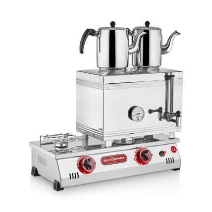 ÇİFT  DEMLİKLİ GAZLI ÇAY KAHVE TAKIMI