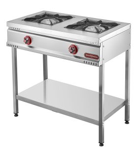 ÇİFT GÖZLÜ TABAN RAFLI LOKANTA OCAĞI