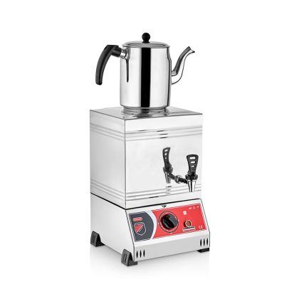 TEK DEMLİKLİ ELEKTRİKLİ PLEYTSİZ ÇAY KAHVE TAKIMI