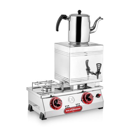 TEK DEMLİKLİ GAZLI ÇAY KAHVE TAKIMI