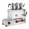 ÜÇ  DEMLİKLİ ELEKTRİK+ GAZLI ÇAY KAHVE TAKIMLARI