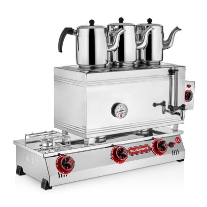 ÜÇ  DEMLİKLİ ELEKTRİK+ GAZLI ÇAY KAHVE TAKIMLARI