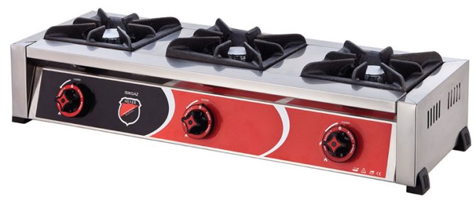 ÜÇ GÖZLÜ MİNİ MODEL SET ÜSTÜ OCAK