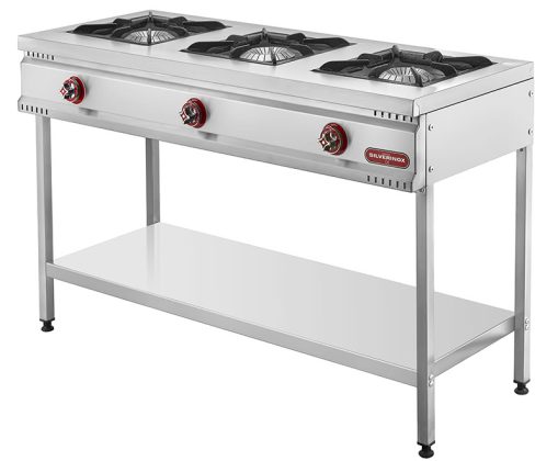 ÜÇ GÖZLÜ TABAN RAFLI LOKANTA OCAĞI