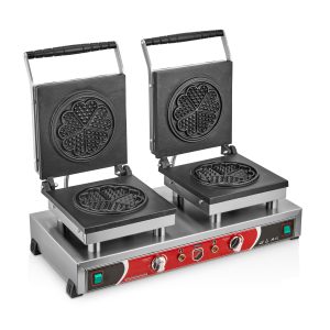 ÇİFTLİ  ÇİÇEK+ÇİÇEK  MODEL WAFFLE MAKİNASI