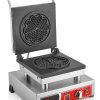 TEKLİ ÇİÇEK MODEL WAFFLE MAKİNASI